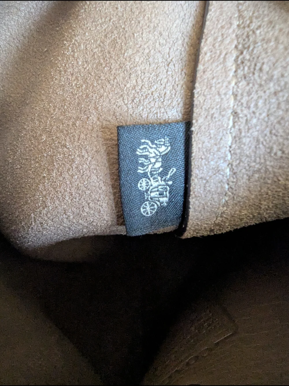 Coach Brooklyn Shoulder  Leather Bag